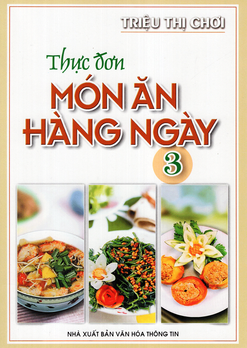 bộ thực đơn món ăn hàng ngày -tập3 - Ảnh 3