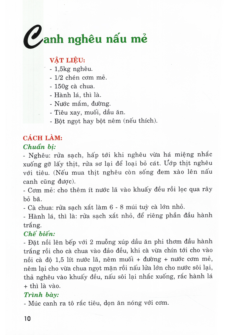 bộ thực đơn nấu ăn đơn giản tập 1 - Ảnh 11