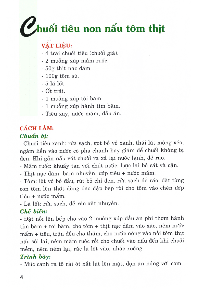 bộ thực đơn nấu ăn đơn giản tập 1 - Ảnh 5