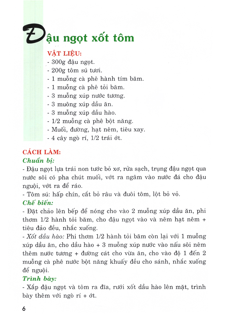 bộ thực đơn nấu ăn đơn giản tập 1 - Ảnh 7