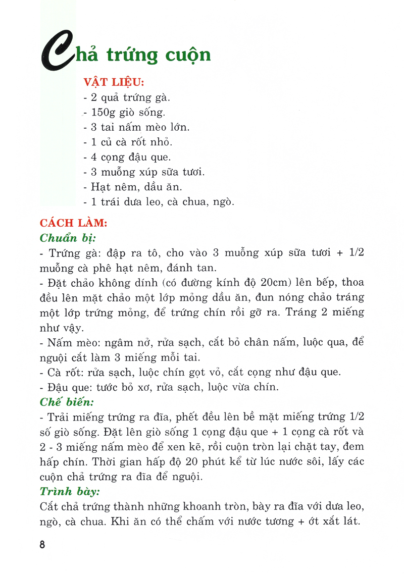 bộ thực đơn nấu ăn đơn giản tập 1 - Ảnh 9