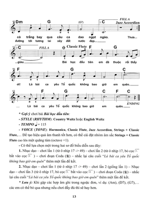 bộ thực hành biểu diễn organ cho thiếu nhi – tập 1 - Ảnh 12