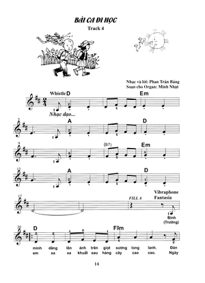 bộ thực hành biểu diễn organ cho thiếu nhi – tập 1 - Ảnh 13