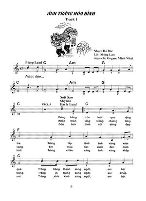 bộ thực hành biểu diễn organ cho thiếu nhi – tập 1 - Ảnh 5