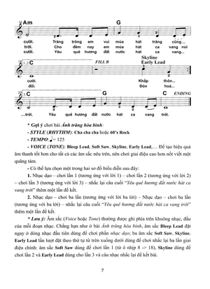 bộ thực hành biểu diễn organ cho thiếu nhi – tập 1 - Ảnh 6