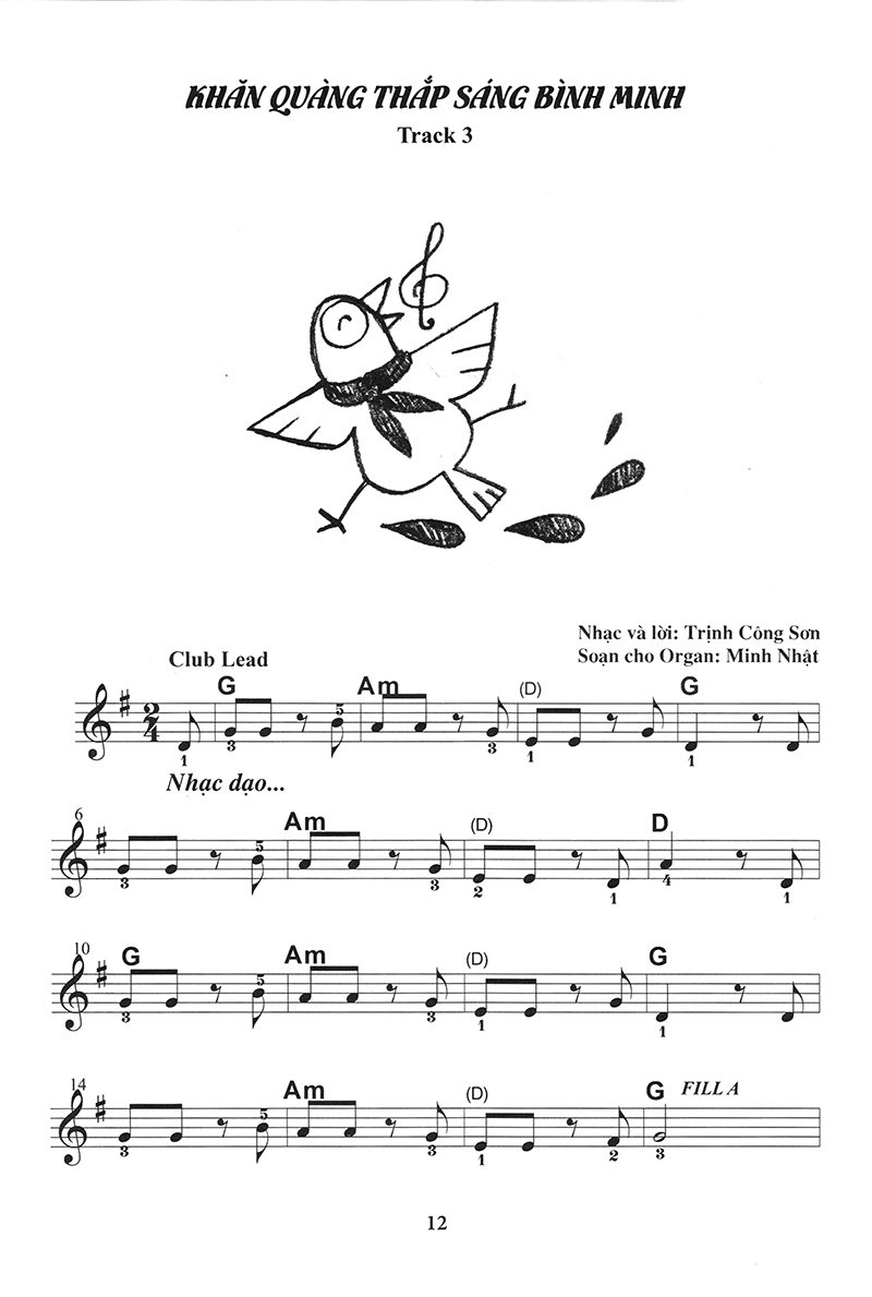 bộ thực hành biểu diễn organ cho thiếu nhi – tập 3 - Ảnh 11