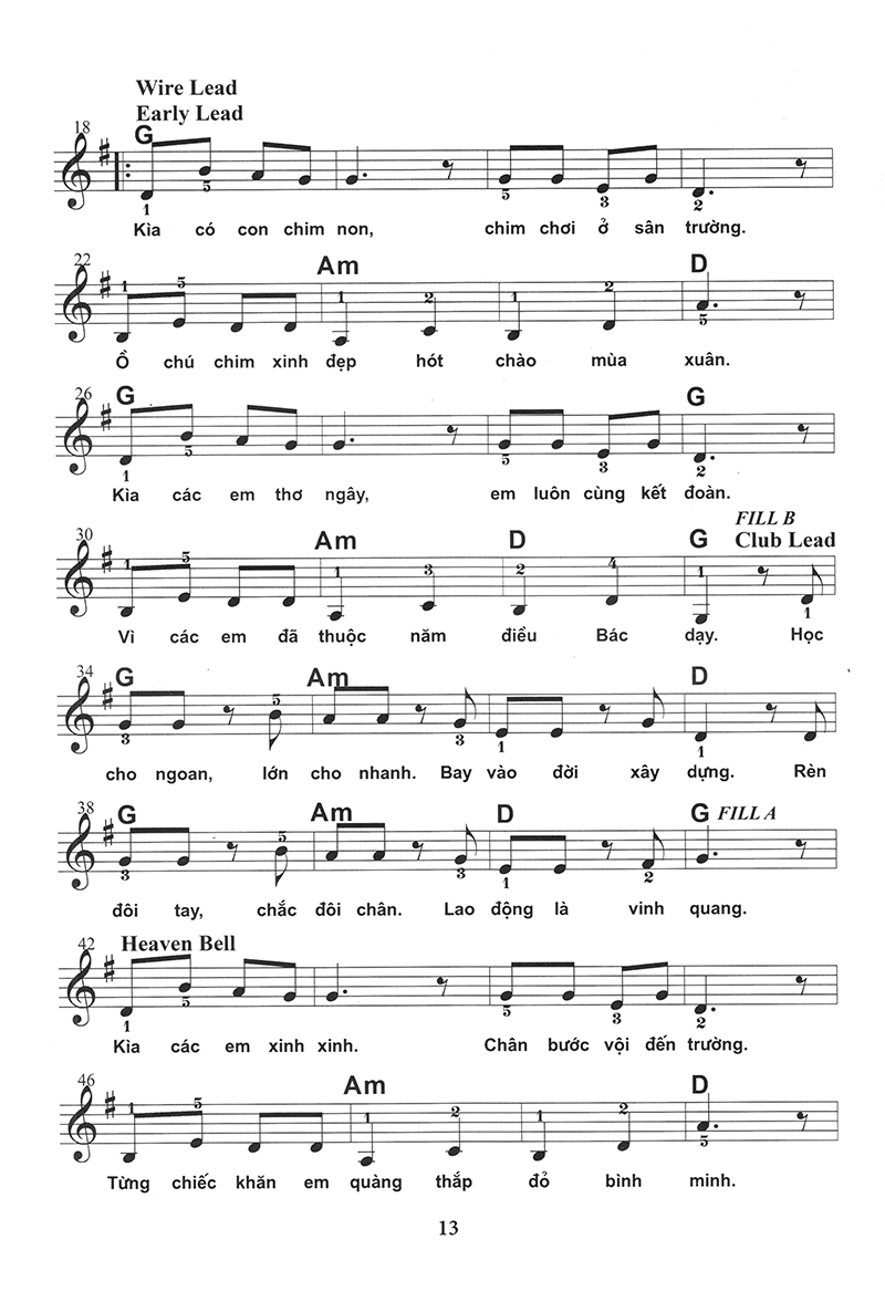 bộ thực hành biểu diễn organ cho thiếu nhi – tập 3 - Ảnh 12