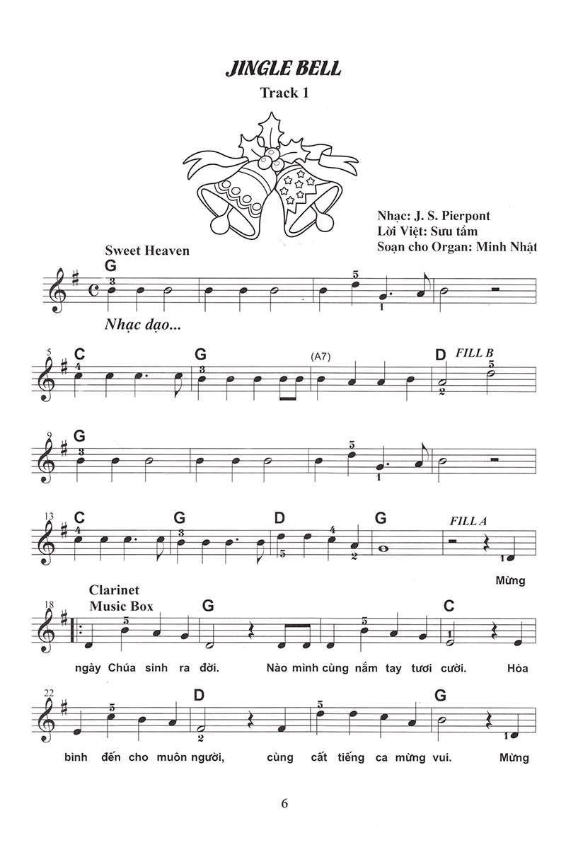 bộ thực hành biểu diễn organ cho thiếu nhi – tập 3 - Ảnh 5