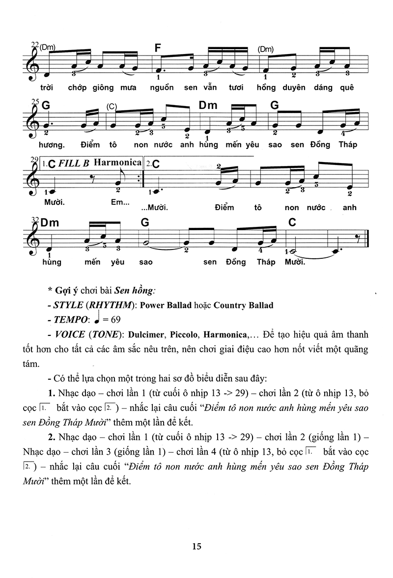 bộ thực hành biểu diễn organ cho thiếu nhi – tập 4 - Ảnh 15