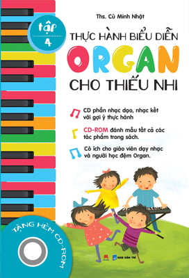 bộ thực hành biểu diễn organ cho thiếu nhi – tập 4 - Ảnh 2