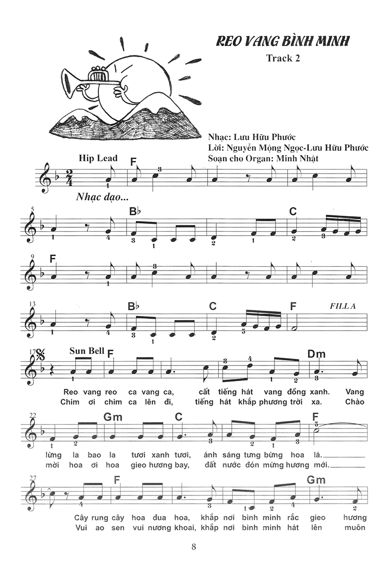 bộ thực hành biểu diễn organ cho thiếu nhi – tập 4 - Ảnh 8