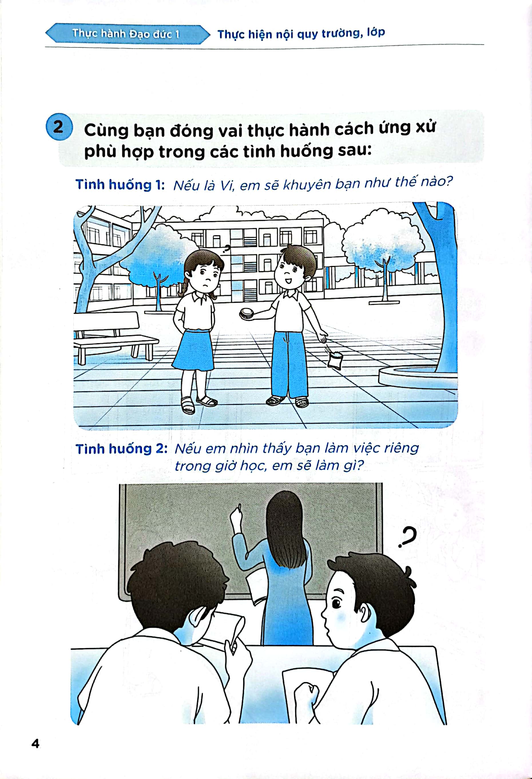 bộ thực hành đạo đức 1 (cánh diều) - Ảnh 4