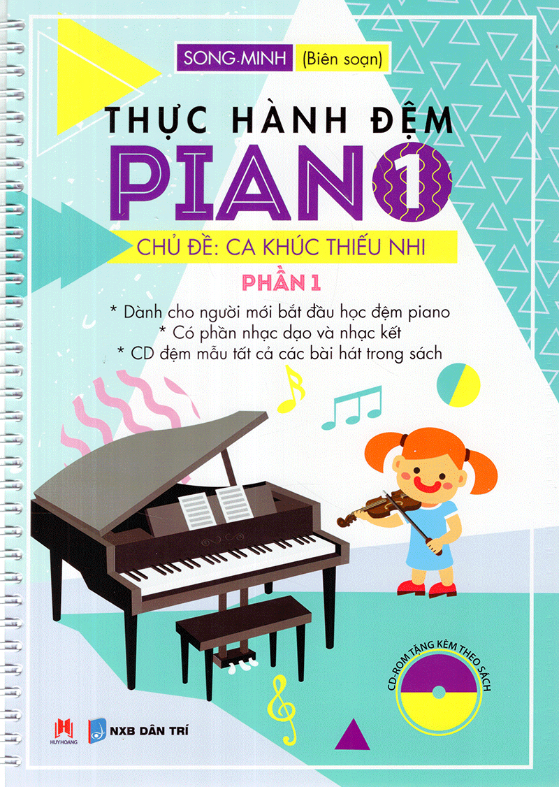 bộ thực hành đệm piano - chủ đề: ca khúc thiếu nhi - phần 1 - Ảnh 2