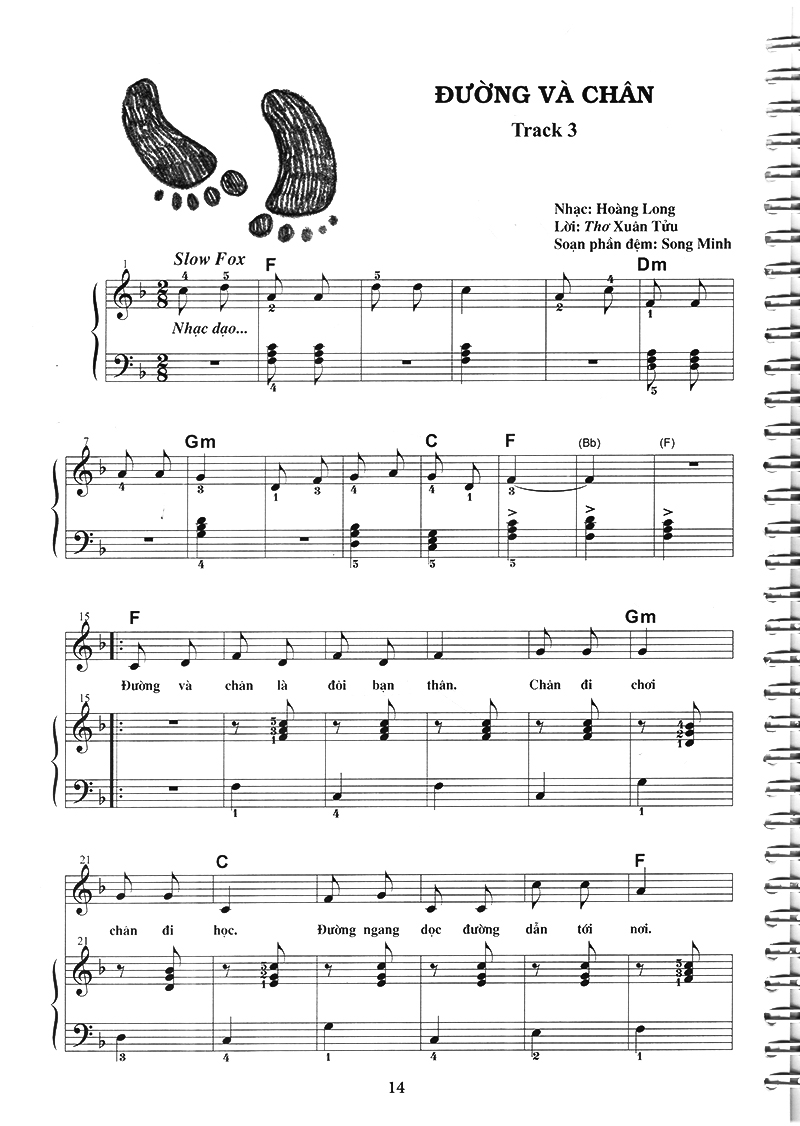 bộ thực hành đệm piano - chủ đề: ca khúc thiếu nhi - phần 1 - Ảnh 7