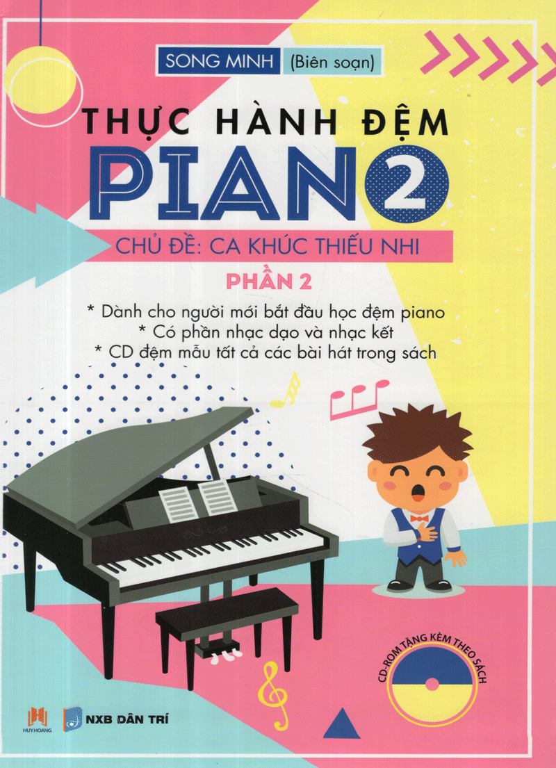 bộ thực hành đệm piano - chủ đề: ca khúc thiếu nhi - phần 2 - Ảnh 2