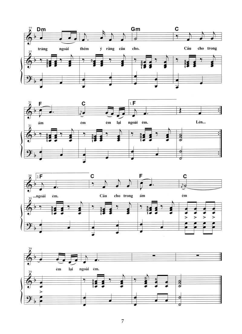 bộ thực hành đệm piano - chủ đề: ca khúc thiếu nhi - phần 2 - Ảnh 5