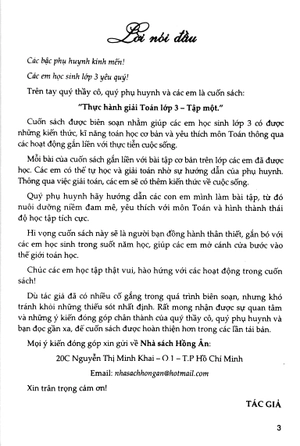 bộ thực hành giải toán lớp 3 - tập 1 (theo chương trình gdpt mới) (dùng chung cho các bộ sgk hiện hành) - Ảnh 4