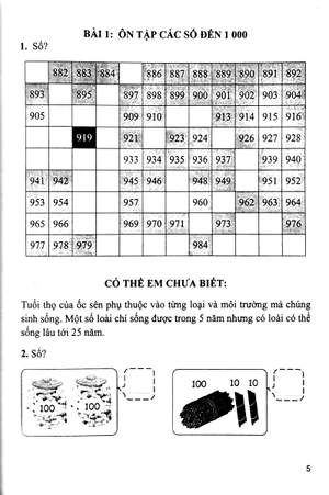 bộ thực hành giải toán lớp 3 - tập 1 (theo chương trình gdpt mới) (dùng chung cho các bộ sgk hiện hành) - Ảnh 5