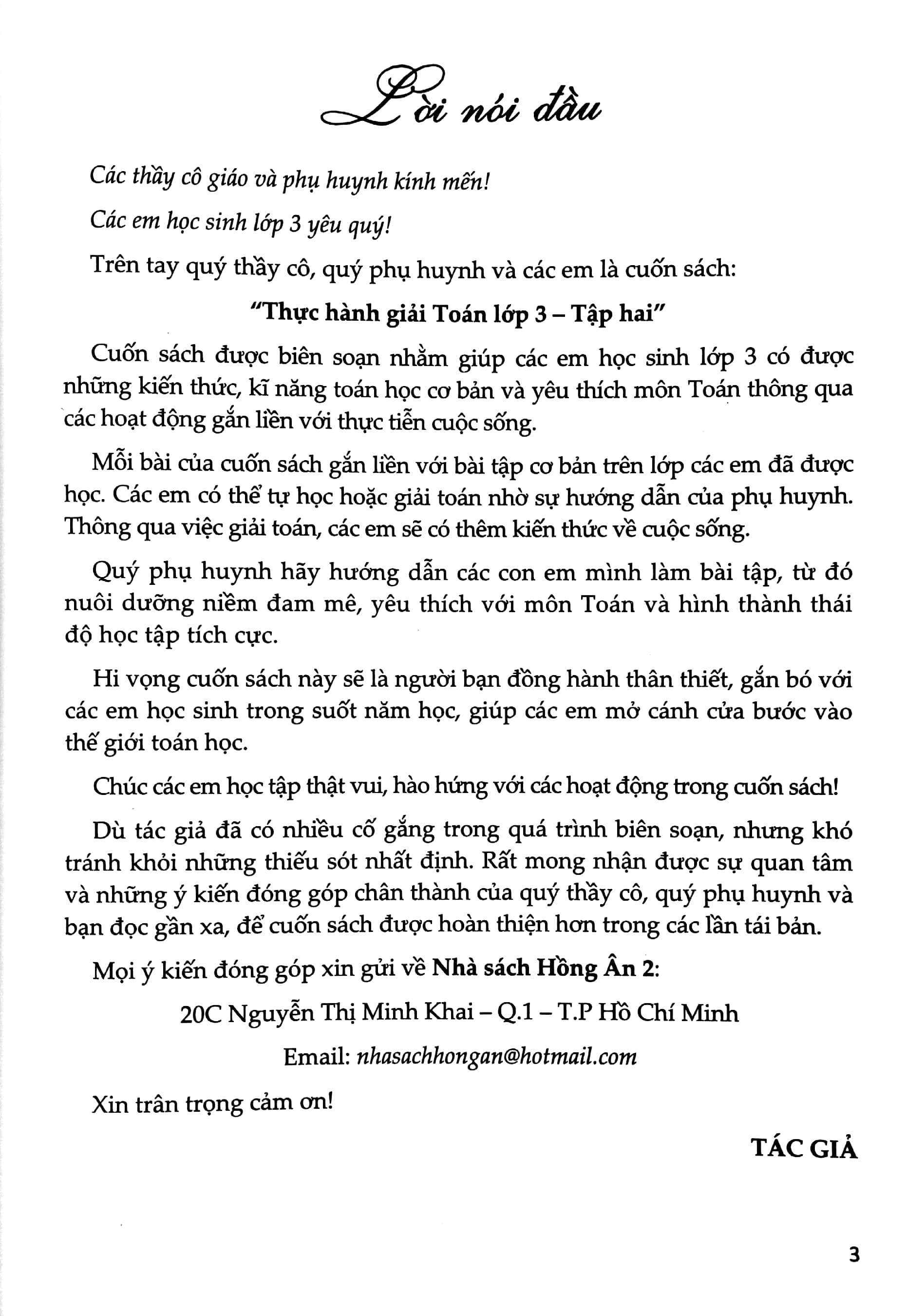 bộ thực hành giải toán lớp 3 - tập 2 (dùng chung cho các bộ sgk hiện hành) - Ảnh 4