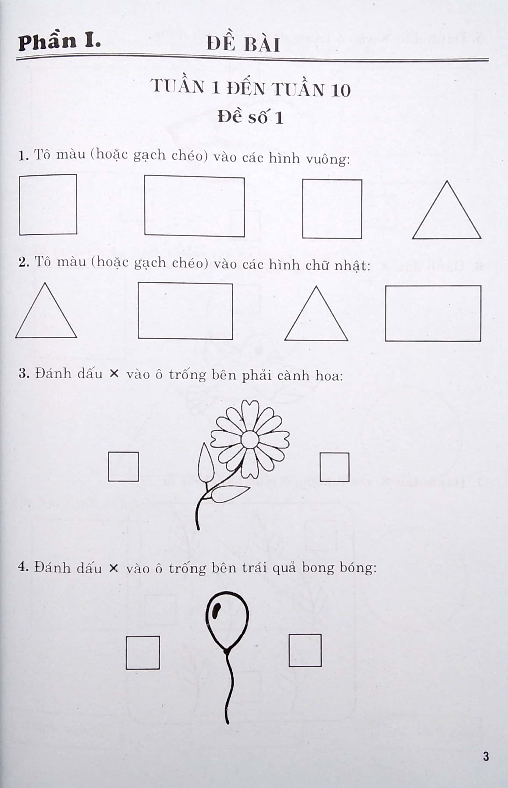 bộ thực hành kiểm tra cuối tuần - giúp em giỏi toán lớp 1 - tập 1 - Ảnh 4