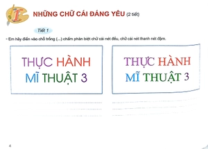 bộ thực hành mĩ thuật theo định hướng phát triển năng lực 3 - tập 1 (2021) - Ảnh 3