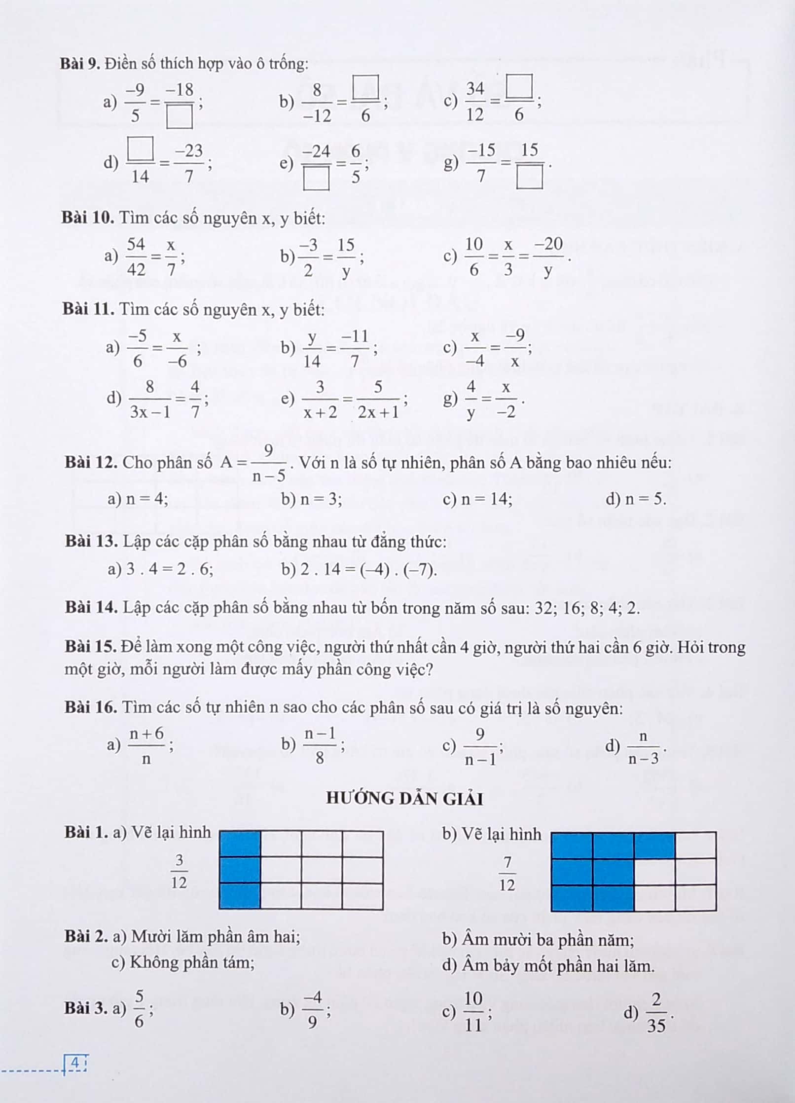 bộ thực hành toán 6 - tập 2 - Ảnh 5