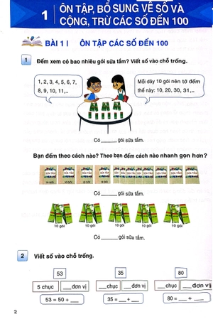 bộ thực hành và phát triển toán 2 - tập 1 - Ảnh 4