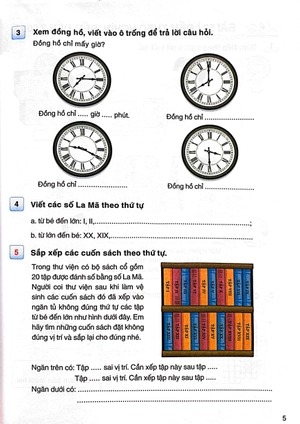 bộ thực hành và phát triển toán 3 - tập hai (biên soạn theo chương trình giáo dục phổ thông năm 2018) - Ảnh 5
