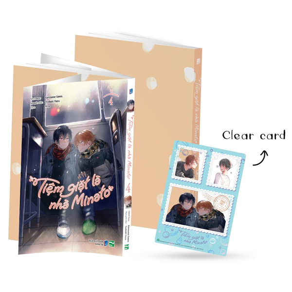 Bộ Tiệm Giặt Là Nhà Minato - Tập 4 - Tặng Kèm Clear Card