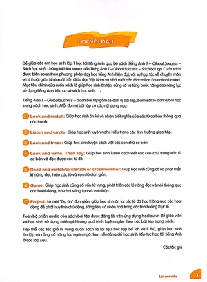 bộ tiếng anh 1 - global success - sách bài tập (2023) - Ảnh 4