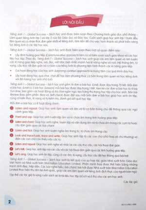 bộ tiếng anh 1 global success - sách học sinh (2023) - Ảnh 3