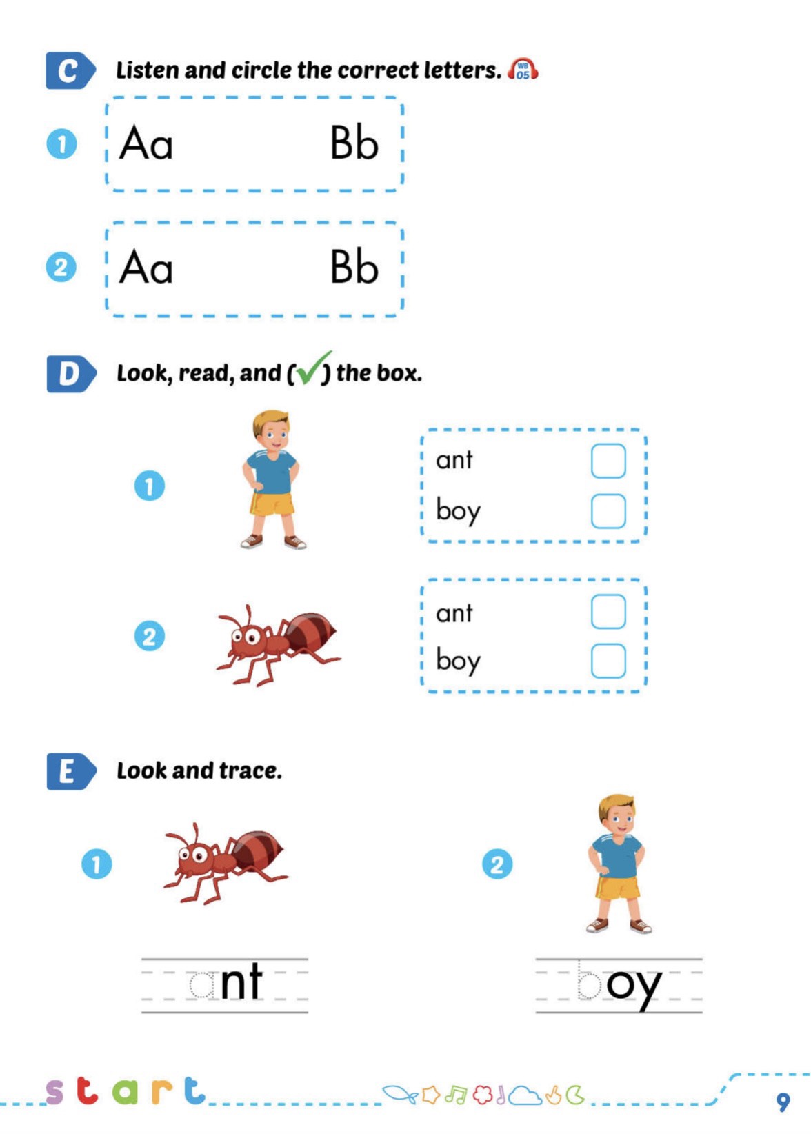 bộ tiếng anh 1 - i-learn smart start 1 - workbook - Ảnh 6