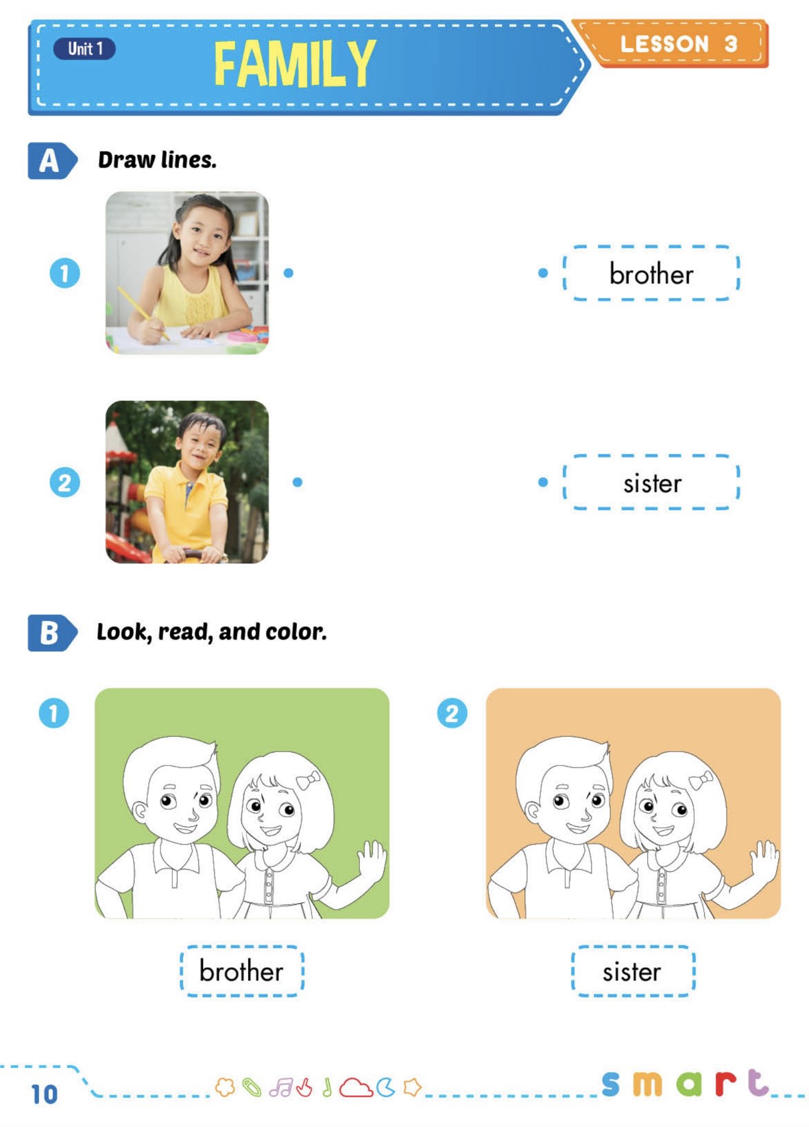 bộ tiếng anh 1 - i-learn smart start 1 - workbook - Ảnh 7