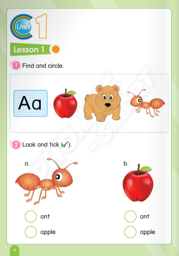 Bộ Tiếng Anh 1 Phonics - Smart - Activity Book (2023) - Ảnh 5