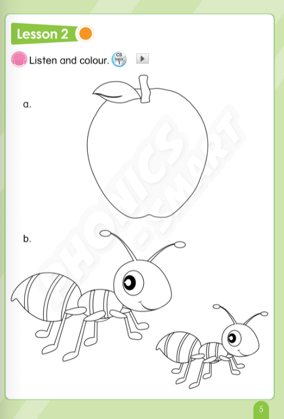 Bộ Tiếng Anh 1 Phonics - Smart - Activity Book (2023) - Ảnh 6