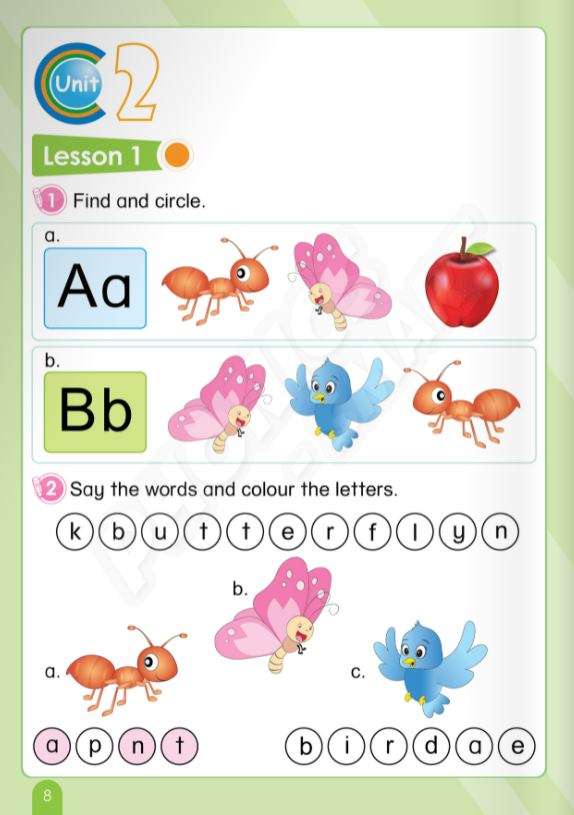 Bộ Tiếng Anh 1 Phonics - Smart - Activity Book (2023) - Ảnh 9