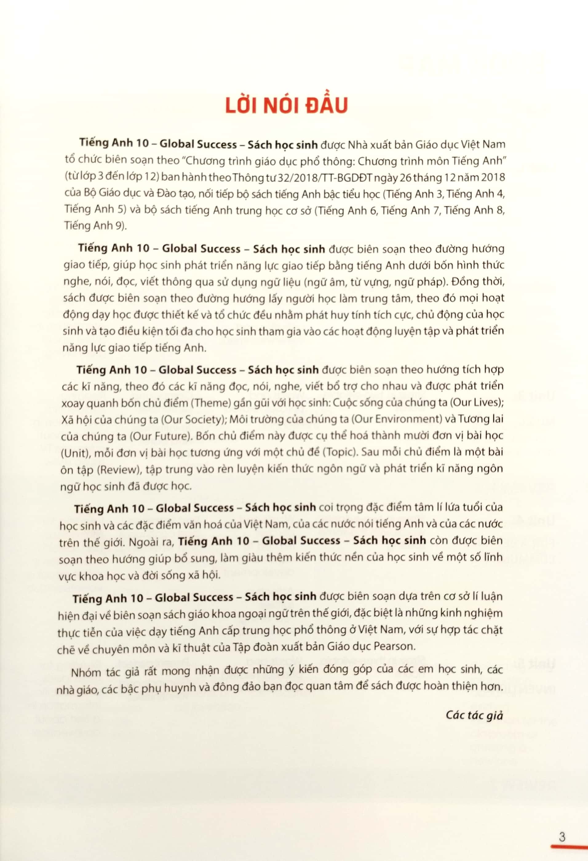bộ tiếng anh 10 - global success - sách học sinh (2023) - Ảnh 4