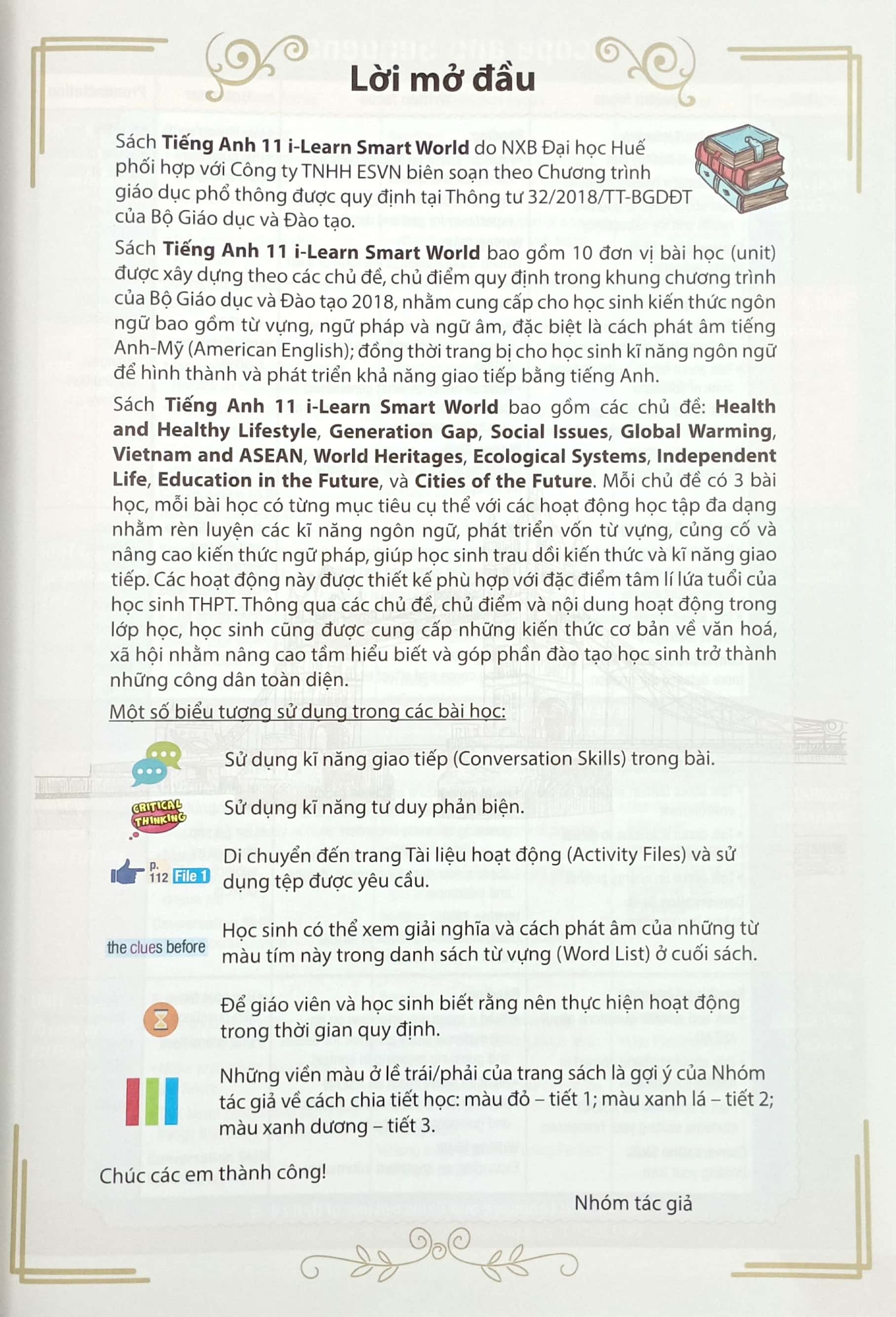 bộ tiếng anh 11 i-learn smart world - student's book (2023) - Ảnh 4