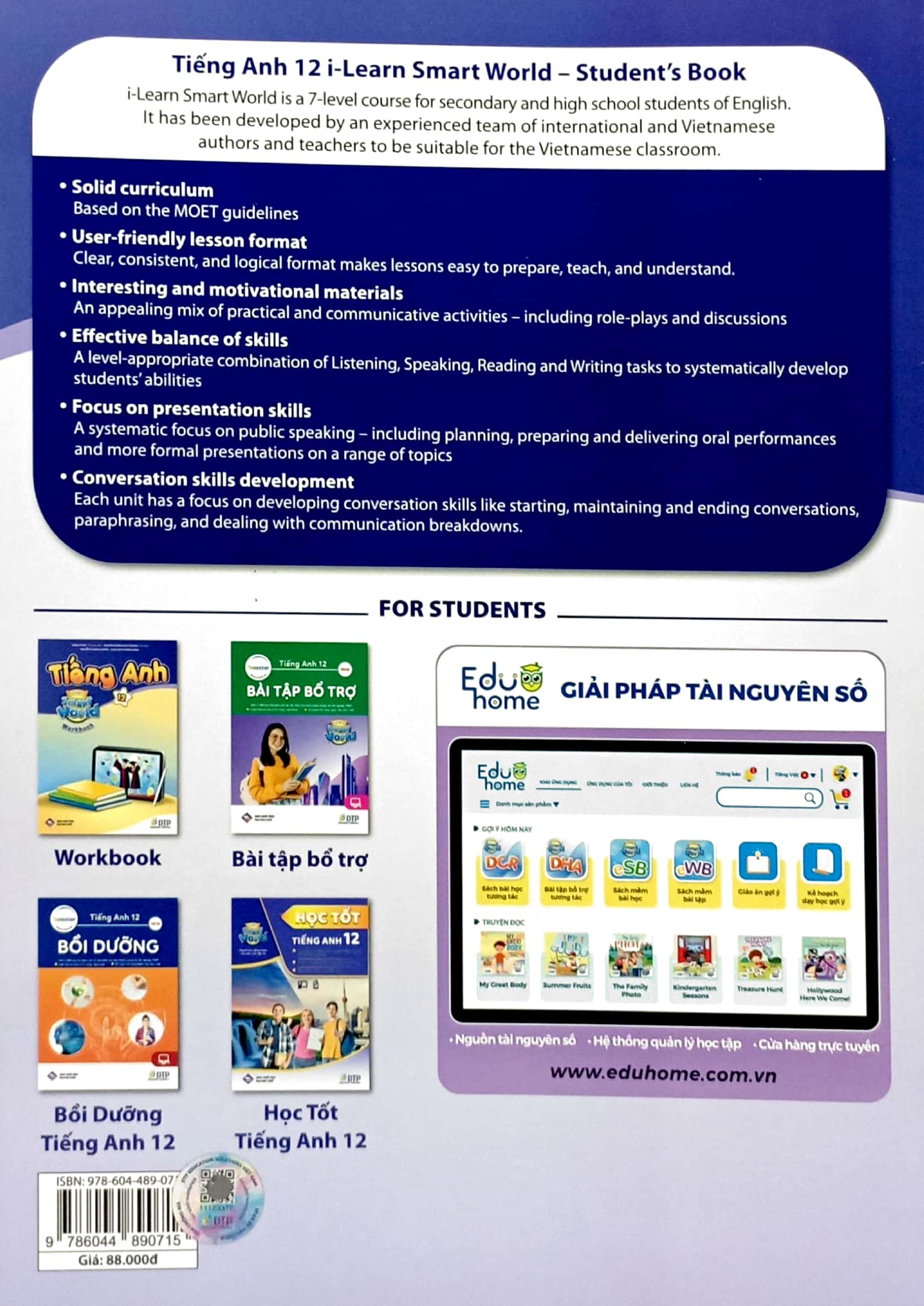 bộ tiếng anh 12 i-learn smart world - student's book (chuẩn) - Ảnh 6