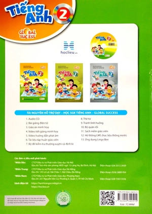 bộ tiếng anh 2 global success - sách học sinh (2023) - Ảnh 6