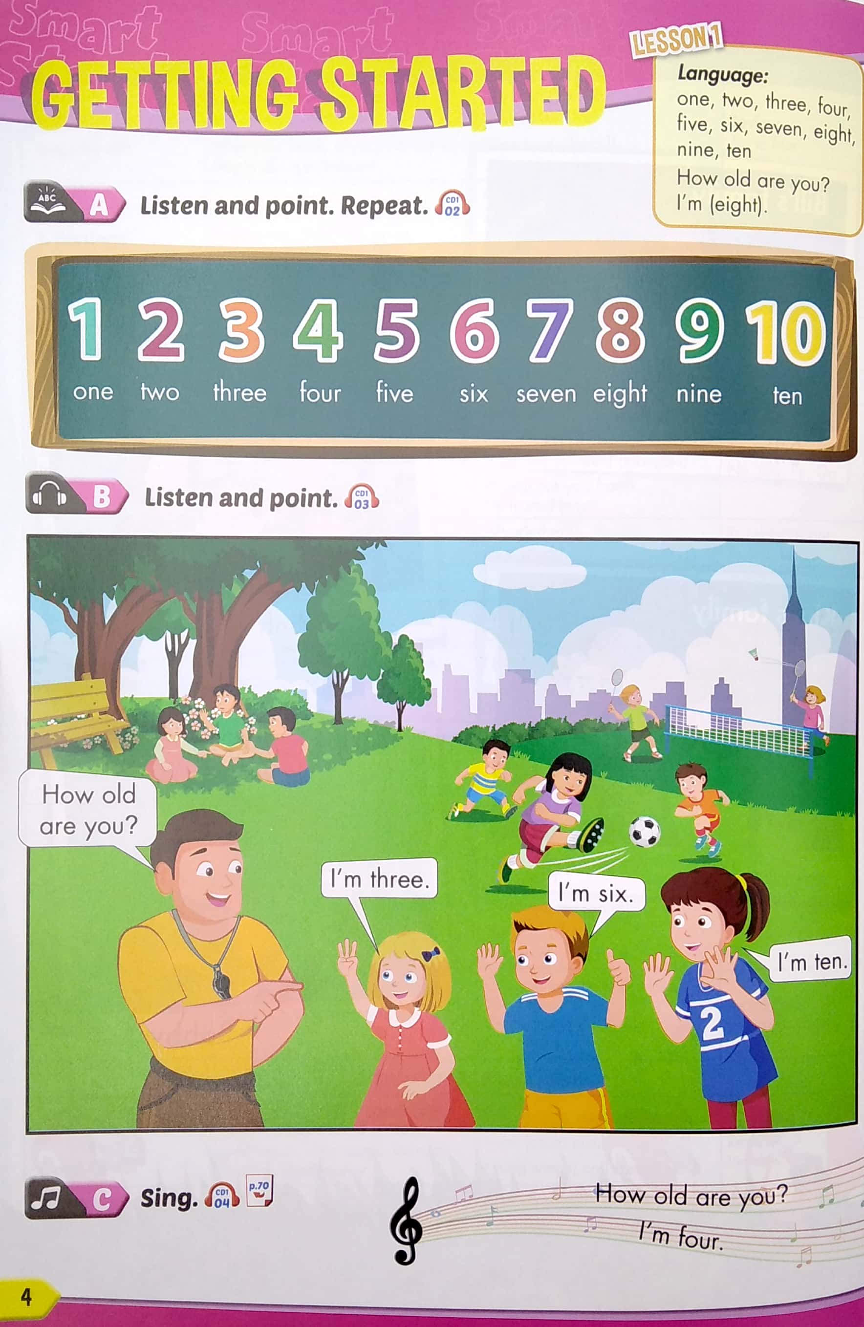 bộ tiếng anh 2 i-learn smart start - student's book (sách học sinh) - Ảnh 4