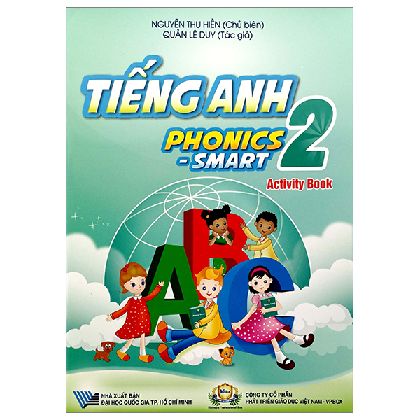 bộ tiếng anh 2 - phonics - smart - activity book (2023)