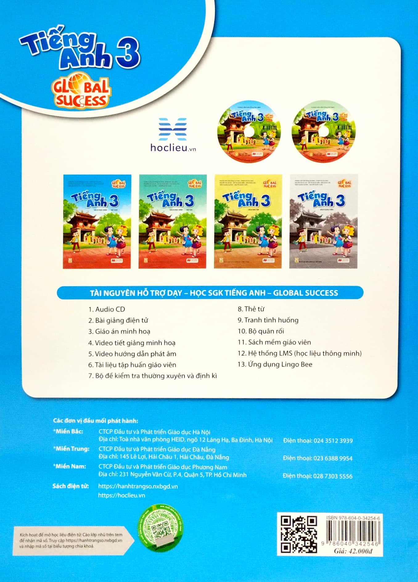 bộ tiếng anh 3 - global success - tập 1 - sách bài học (2023) - Ảnh 6