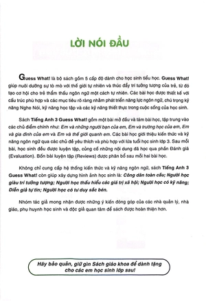 bộ tiếng anh 3 - guess what! - student's book (2023) - Ảnh 4