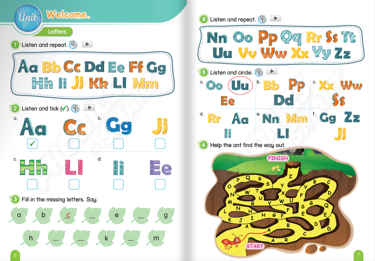 bộ tiếng anh 3 phonics - smart - student's book (2023) - Ảnh 6