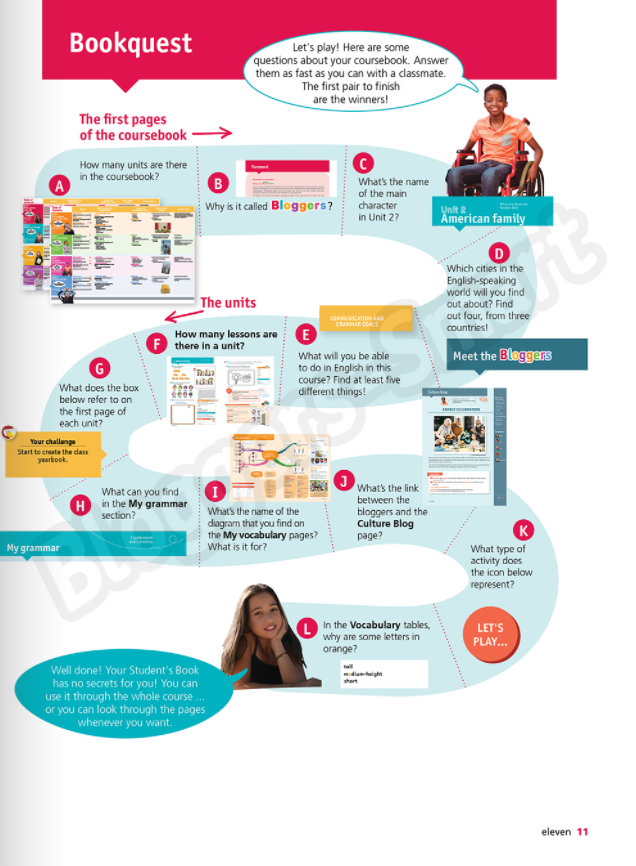 bộ tiếng anh 6 bloggers - smart - student's book - Ảnh 11