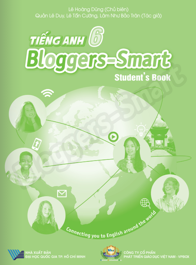 bộ tiếng anh 6 bloggers - smart - student's book - Ảnh 2