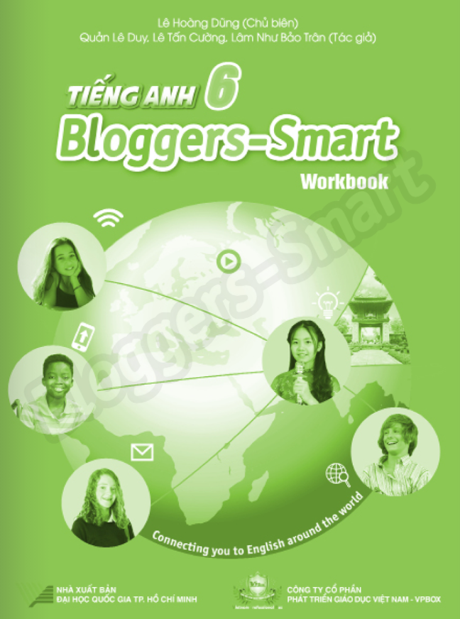 bộ tiếng anh 6 bloggers - smart - workbook - Ảnh 2
