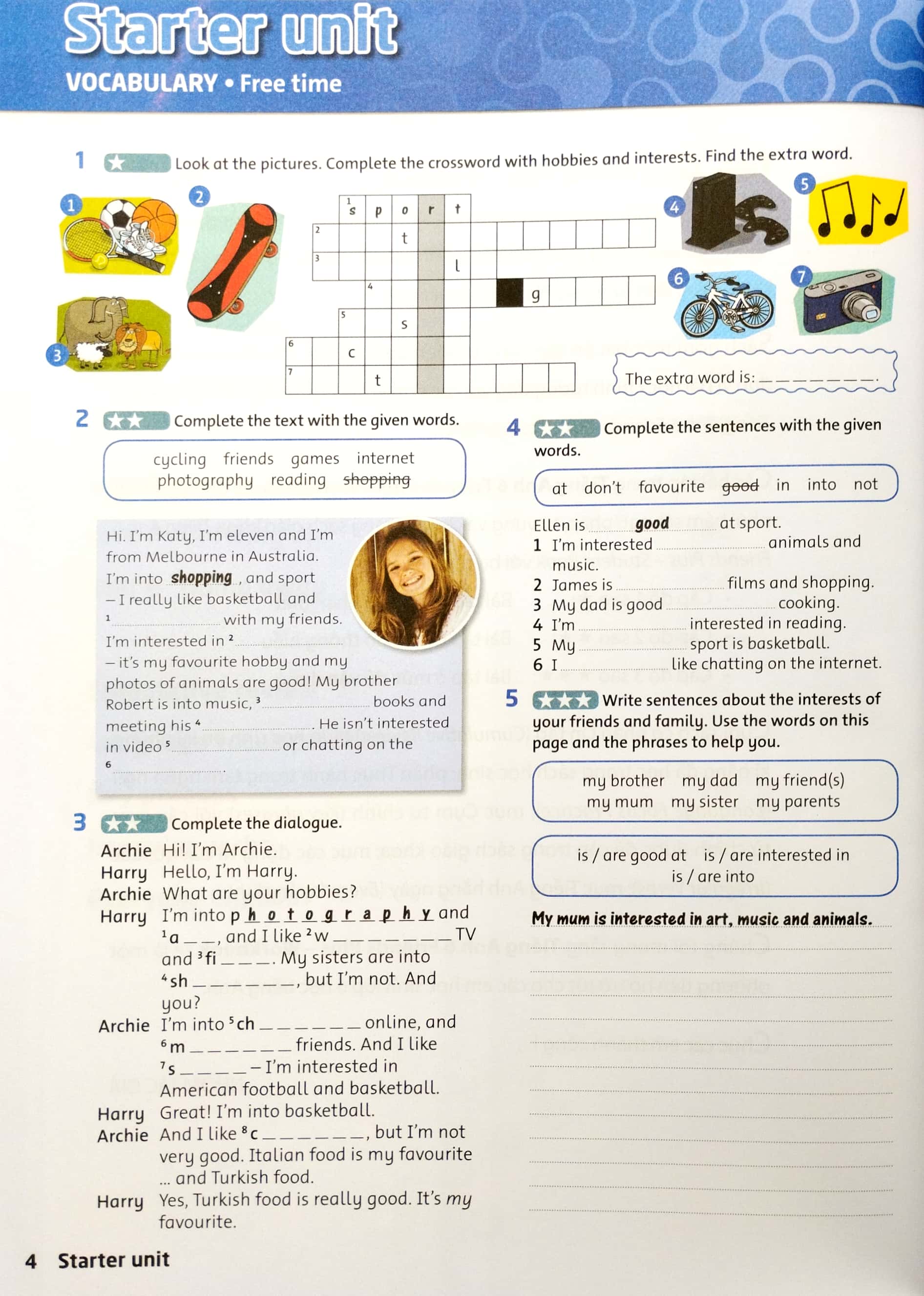 bộ tiếng anh 6 - friends plus - workbook (2023) - Ảnh 5