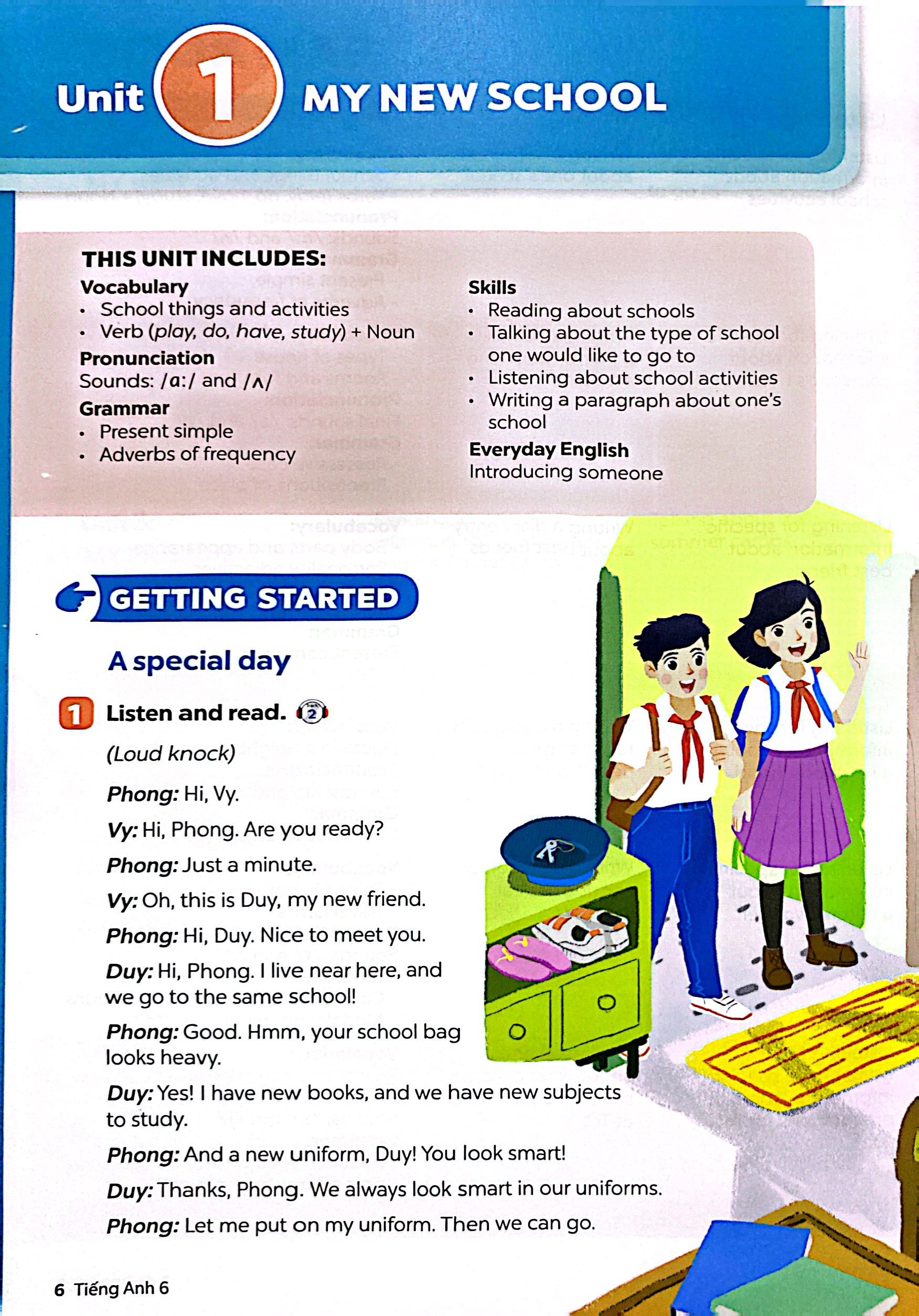 bộ tiếng anh 6 global success - sách học sinh - tập 1 (2023) - Ảnh 7